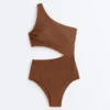 Crinkle Asymmetric Trikini Crinkle Asymmetric Trikini