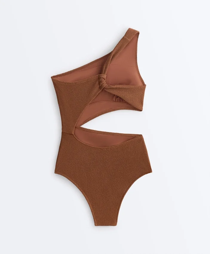 Crinkle Asymmetric Trikini Crinkle Asymmetric Trikini