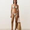 Medium-Coverage Wave Crochet Tie Bikini Briefs Medium-Coverage Wave Crochet Tie Bikini Briefs