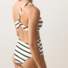 Crochet Stripe Asymmetric Trikini Crochet Stripe Asymmetric Trikini