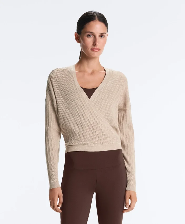 Crossed Rib Knit Jumper Crossed Rib Knit Jumper