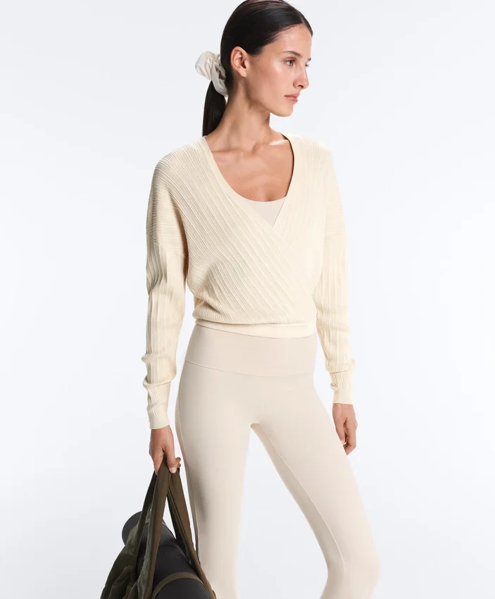 Crossed Rib Knit Jumper Crossed Rib Knit Jumper