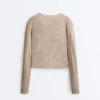 Crossed Rib Knit Jumper Crossed Rib Knit Jumper