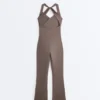 Crossover Comfortlux Long Flare Jumpsuit Crossover Comfortlux Long Flare Jumpsuit