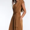Crossover Modal Blend Long Jumpsuit Crossover Modal Blend Long Jumpsuit