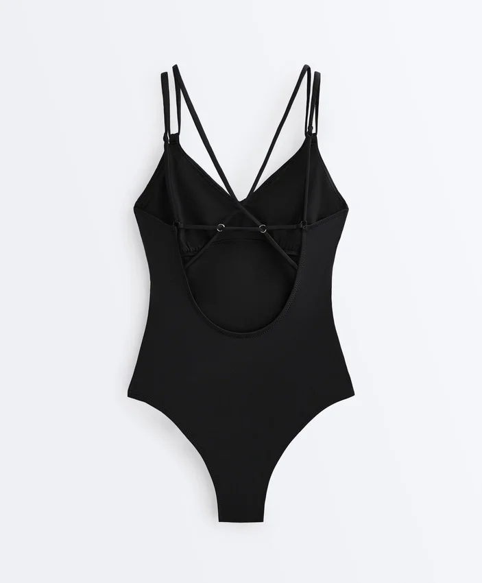 Crossover Strap Swimsuit Crossover Strap Swimsuit