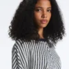 Diagonal Stripe Knit Jumper Diagonal Stripe Knit Jumper