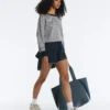 Diagonal Stripe Knit Jumper Diagonal Stripe Knit Jumper