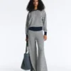 Diagonal Stripe Knit Jumper Diagonal Stripe Knit Jumper