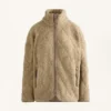 Diamond Quilted Faux-Shearling Jacket Diamond Quilted Faux-Shearling Jacket