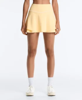 Double Layer High Rise Short Skirt