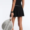 Double Layer High Rise Short Skirt Double Layer High Rise Short Skirt