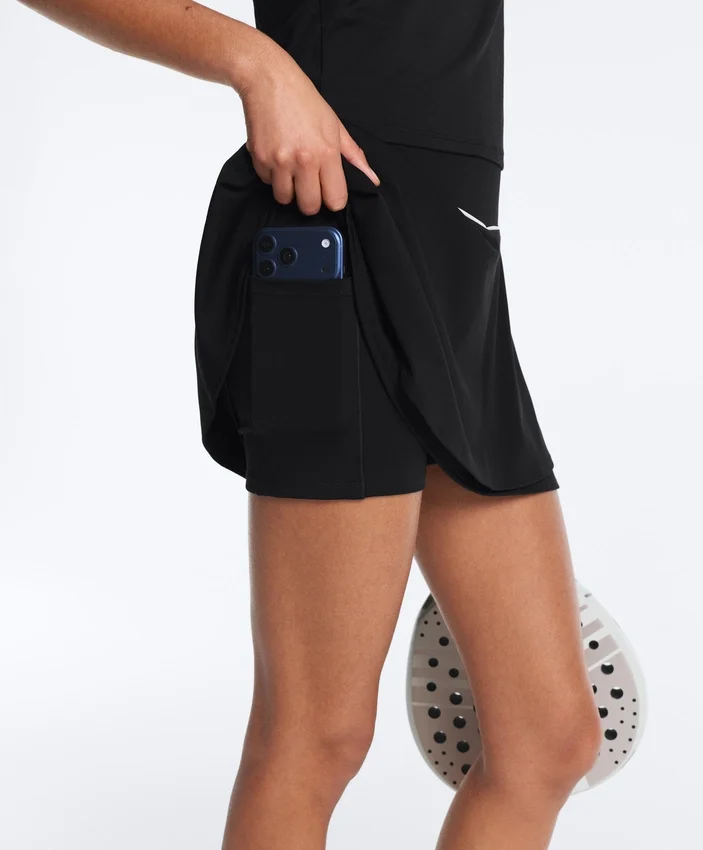 Double Layer High Rise Short Skirt Double Layer High Rise Short Skirt