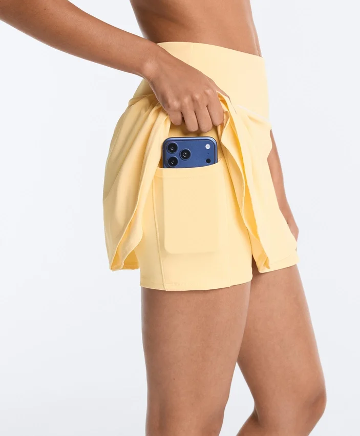 Double Layer High Rise Short Skirt Double Layer High Rise Short Skirt