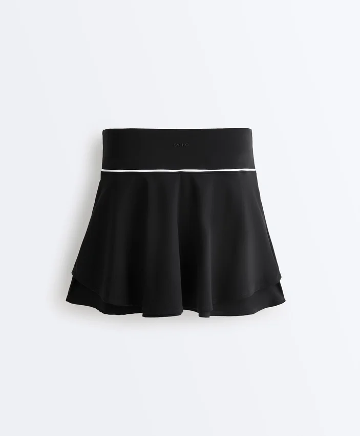 Double Layer High Rise Short Skirt Double Layer High Rise Short Skirt