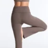 Draped Waist Comfortlux High Rise Flare Trousers Draped Waist Comfortlux High Rise Flare Trousers