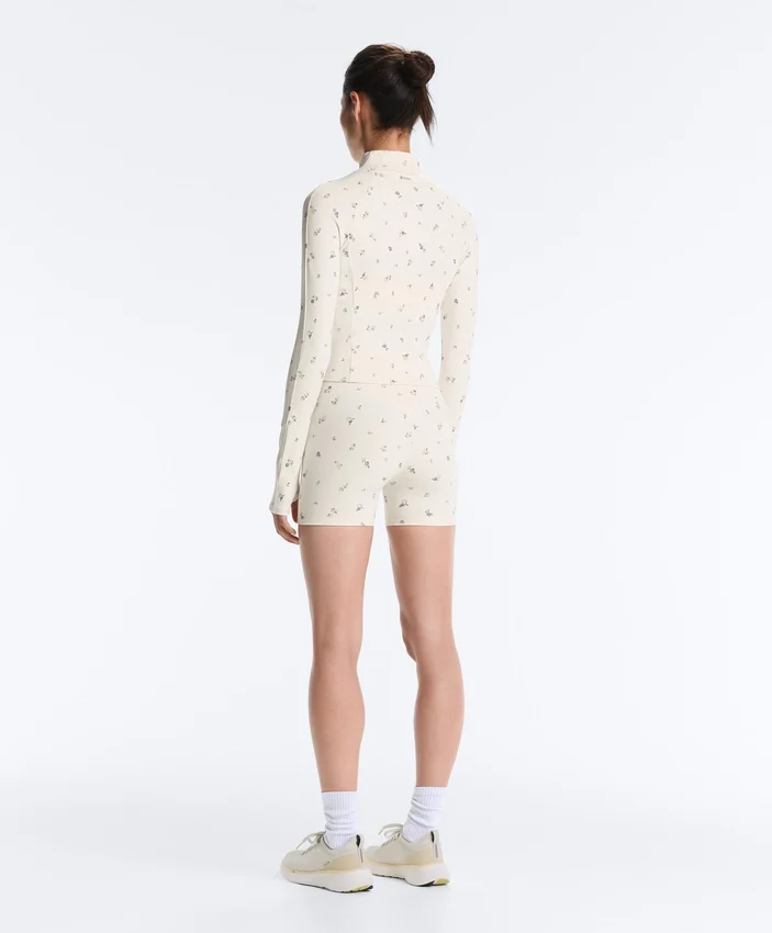 Evermove Floral Print Technical Jacket Evermove Floral Print Technical Jacket