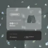 Evermove High-Rise 10Cm Hot Pants with Floral Print Evermove High-Rise 10Cm Hot Pants with Floral Print