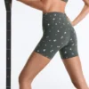 Evermove High-Rise 10Cm Hot Pants with Floral Print Evermove High-Rise 10Cm Hot Pants with Floral Print