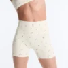 Evermove High-Rise 10Cm Hot Pants with Floral Print Evermove High-Rise 10Cm Hot Pants with Floral Print