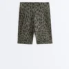Evermove High-Rise 20Cm Leopard Print Cycle Leggings Evermove High-Rise 20Cm Leopard Print Cycle Leggings
