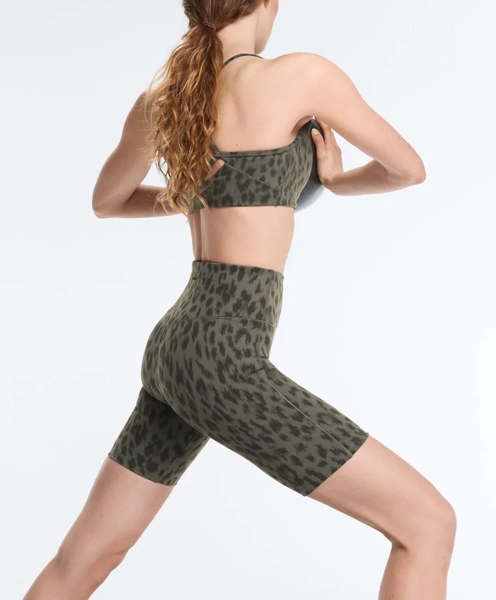 Evermove High-Rise 20Cm Leopard Print Cycle Leggings Evermove High-Rise 20Cm Leopard Print Cycle Leggings