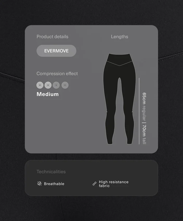 Evermove High-Rise Ankle-Length Leggings Evermove High-Rise Ankle-Length Leggings