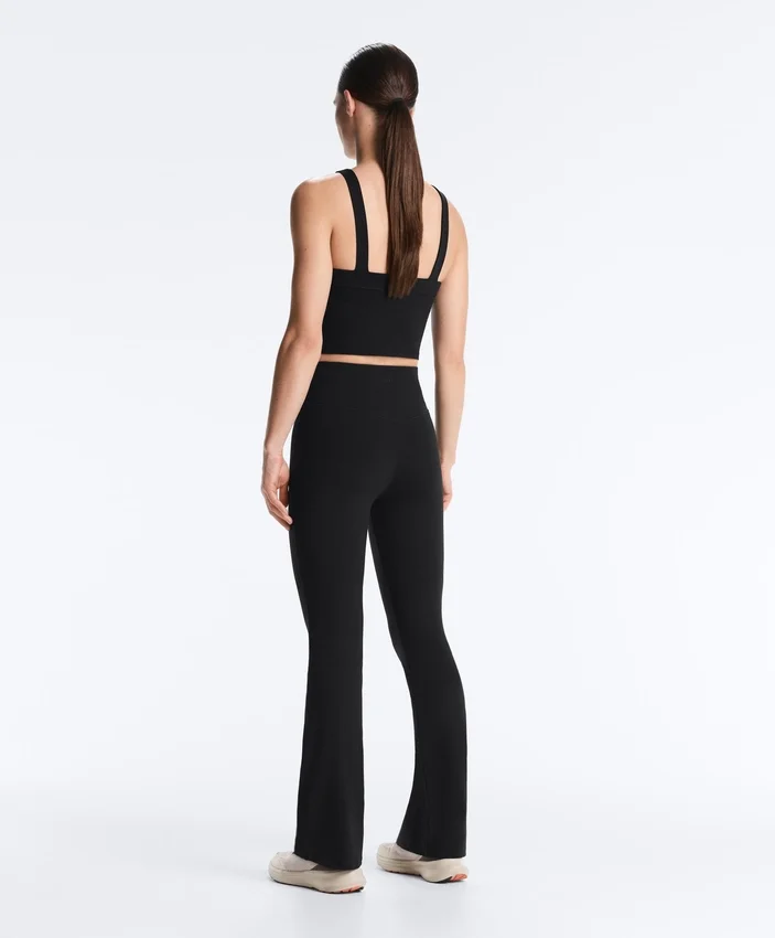 Evermove High Rise Flare Trousers Evermove High Rise Flare Trousers