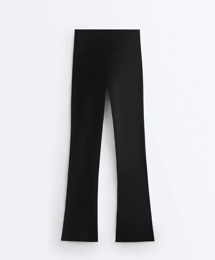Evermove High Rise Flare Trousers Evermove High Rise Flare Trousers
