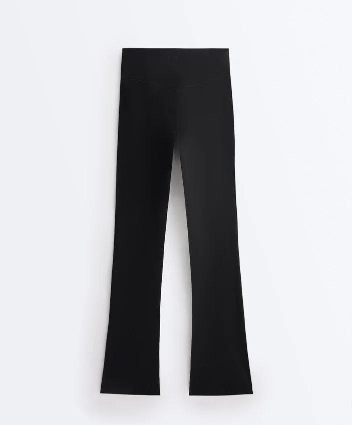 Evermove High Rise Flare Trousers Evermove High Rise Flare Trousers