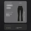 Evermove High Rise Flare Trousers Evermove High Rise Flare Trousers