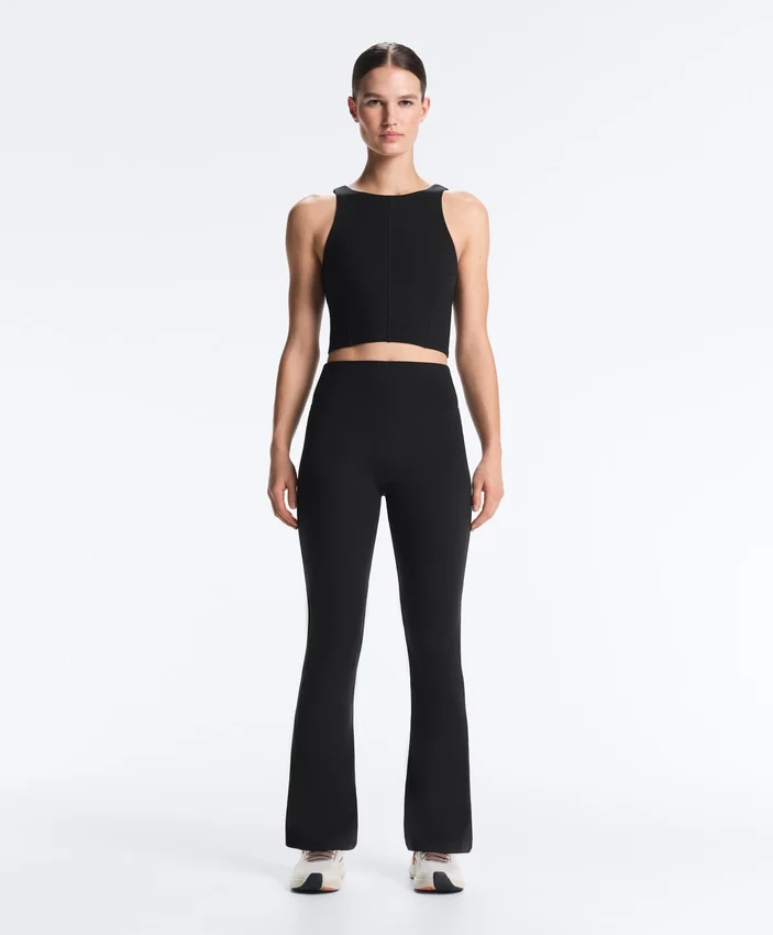 Evermove High Rise Flare Trousers Evermove High Rise Flare Trousers