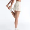 Evermove High Rise Floral Print Short Skirt Evermove High Rise Floral Print Short Skirt