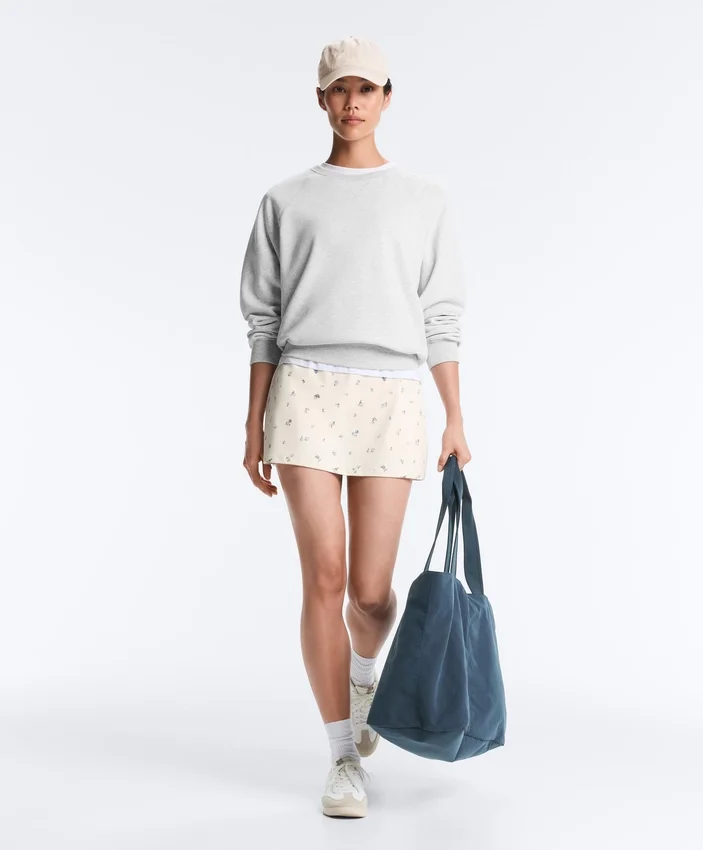 Evermove High Rise Floral Print Short Skirt Evermove High Rise Floral Print Short Skirt