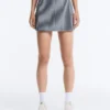 Evermove High Rise Striped Short Skirt Evermove High Rise Striped Short Skirt