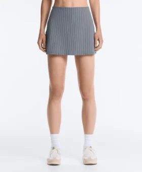 Evermove High Rise Striped Short Skirt