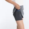 Evermove High Rise Striped Short Skirt Evermove High Rise Striped Short Skirt