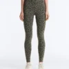 Evermove Leopard Print High-Rise Ankle-Length Leggings Evermove Leopard Print High-Rise Ankle-Length Leggings