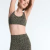Evermove Leopard Print High-Rise Ankle-Length Leggings Evermove Leopard Print High-Rise Ankle-Length Leggings