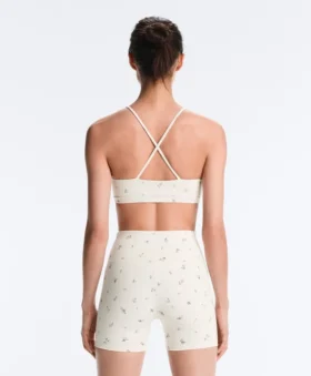Evermove Light Support Floral Print Sports Bra