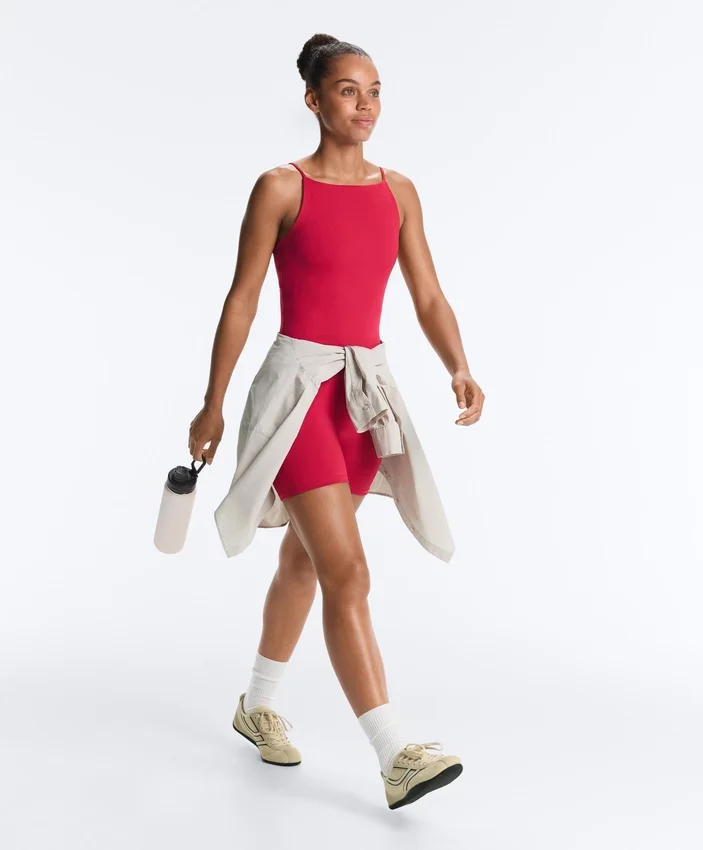 Evermove Open-Back Short Jumpsuit Evermove Open-Back Short Jumpsuit