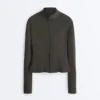 Evermove Peplum Technical Jacket Evermove Peplum Technical Jacket