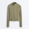 Evermove Peplum Technical Jacket Evermove Peplum Technical Jacket
