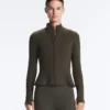 Evermove Peplum Technical Jacket Evermove Peplum Technical Jacket