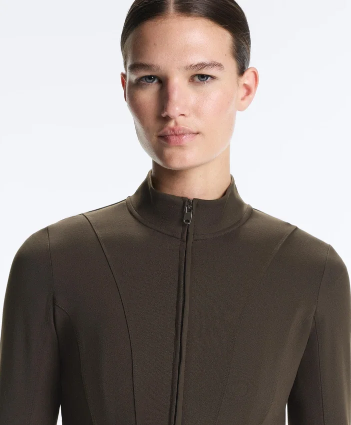 Evermove Peplum Technical Jacket Evermove Peplum Technical Jacket