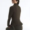 Evermove Peplum Technical Jacket Evermove Peplum Technical Jacket