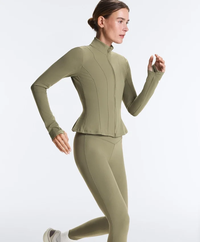 Evermove Peplum Technical Jacket Evermove Peplum Technical Jacket
