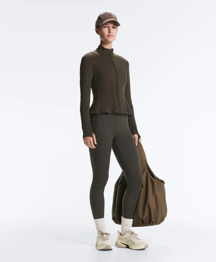 Evermove Peplum Technical Jacket Evermove Peplum Technical Jacket