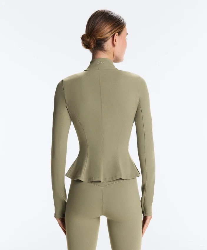 Evermove Peplum Technical Jacket Evermove Peplum Technical Jacket