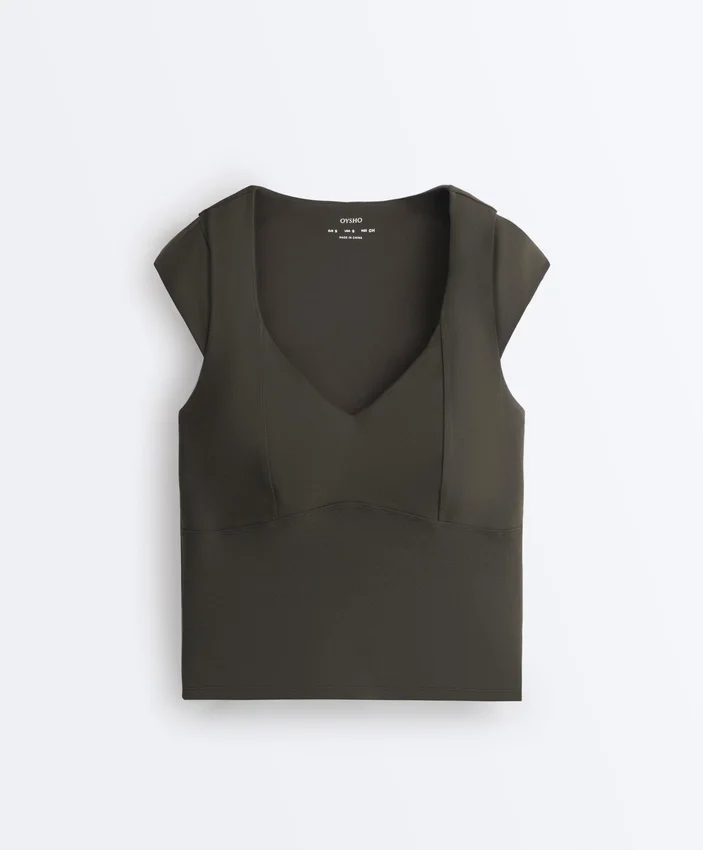 Evermove Short-Sleeved Tank Top Evermove Short-Sleeved Tank Top